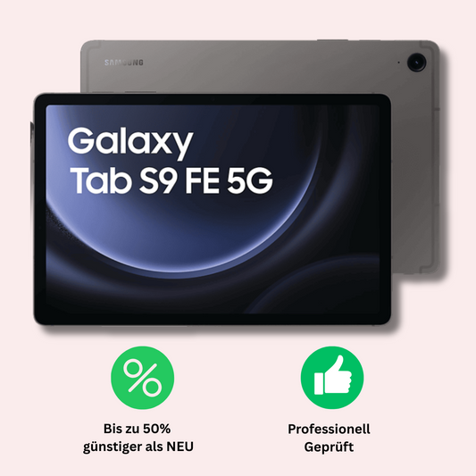Samsung Galaxy Tab S9 FE X516b 5G WiFi Tablet 128GB 6GB RAM grau 10,9 Zoll wie NEU