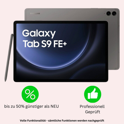 Samsung Galaxy Tab S9 FE+ X610 WiFi Tablet 128GB 8GB RAM grau 12,4 Zoll mit OVP