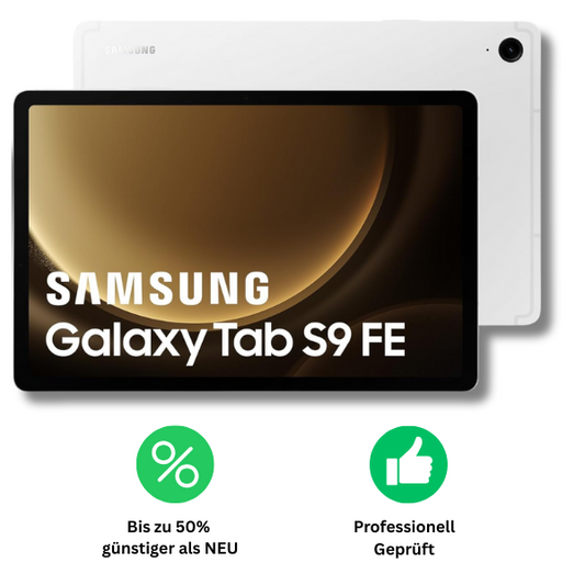 Samsung Galaxy Tab S9 FE X510 WiFi Tablet 128GB 6GB RAM grau 10,9 Zoll wie NEU
